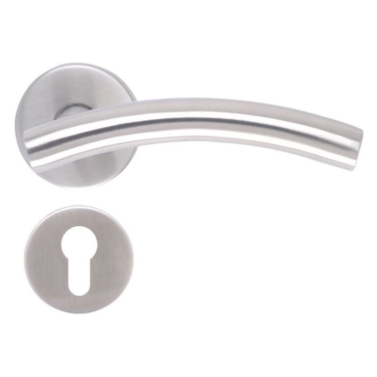 Ss 017 ENOX EMH -SS-017 | MORTISE HANDLE SET | SS304 | ROSE – Jain Glass